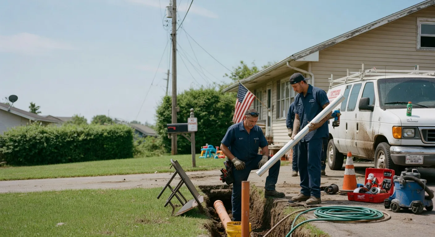 Sewer Line Inspection in Wyandotte, OK